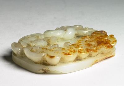 图片[3]-White jade belt buckle, Yuan to Ming dynasties, 1271-1644 C.E.-China Archive